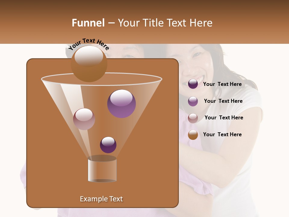 Mom And Daughter PowerPoint Template