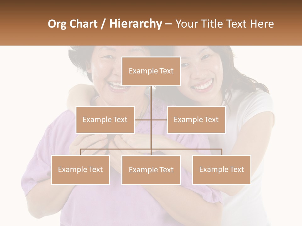 Mom And Daughter PowerPoint Template