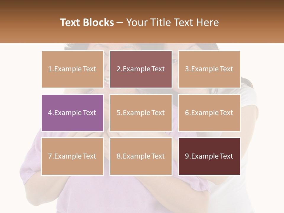 Mom And Daughter PowerPoint Template