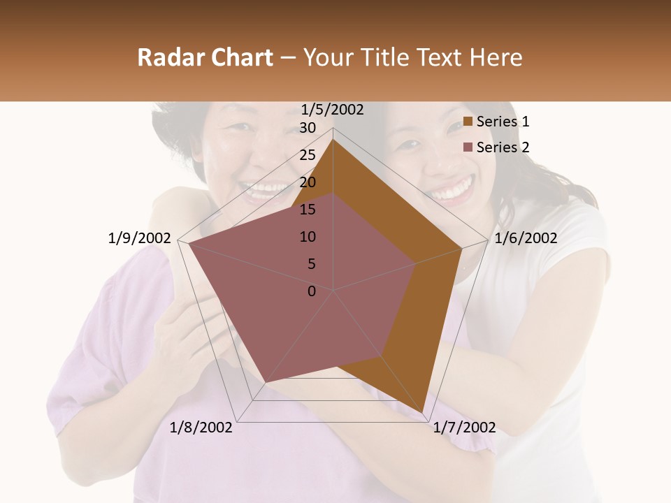 Mom And Daughter PowerPoint Template