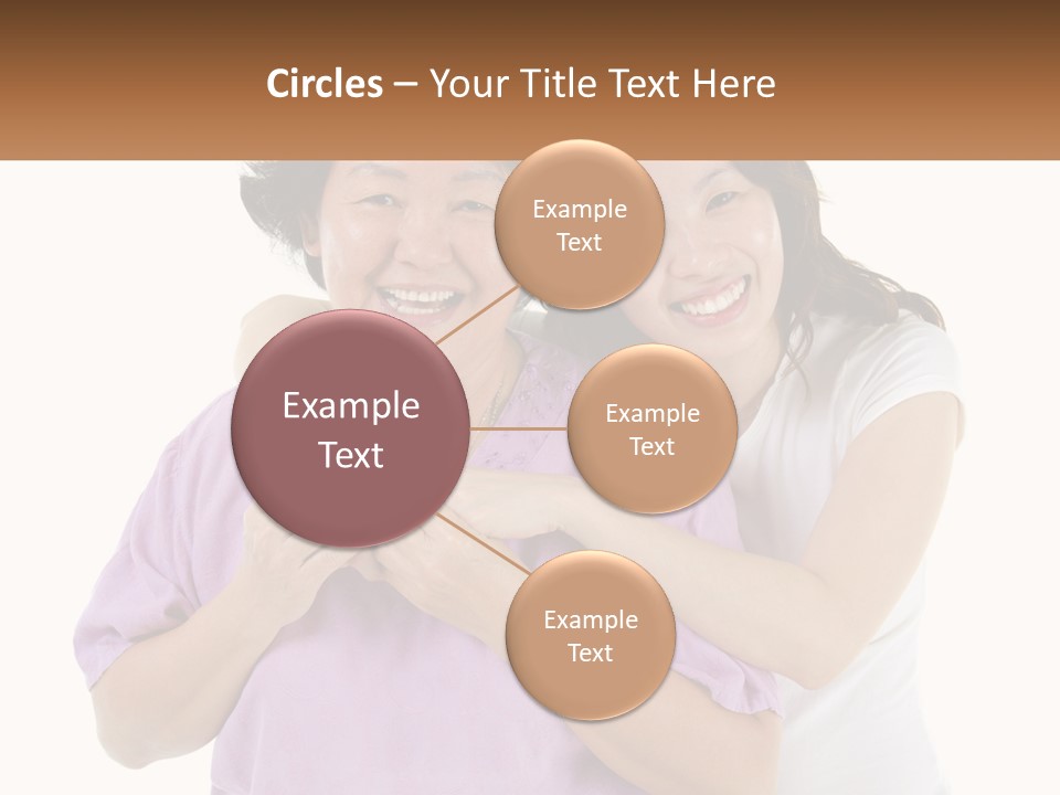 Mom And Daughter PowerPoint Template