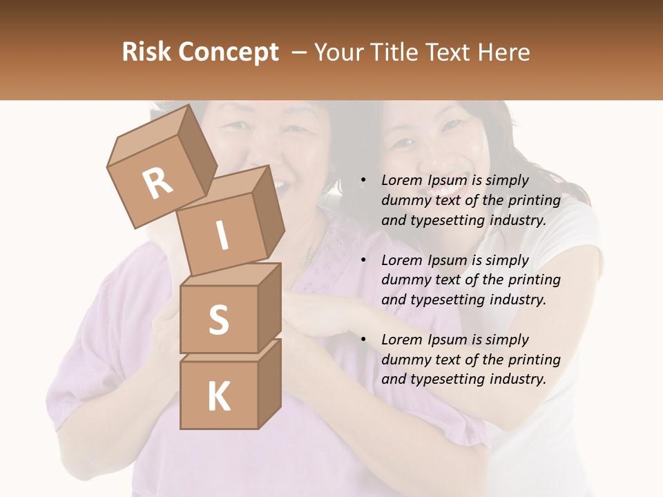 Mom And Daughter PowerPoint Template