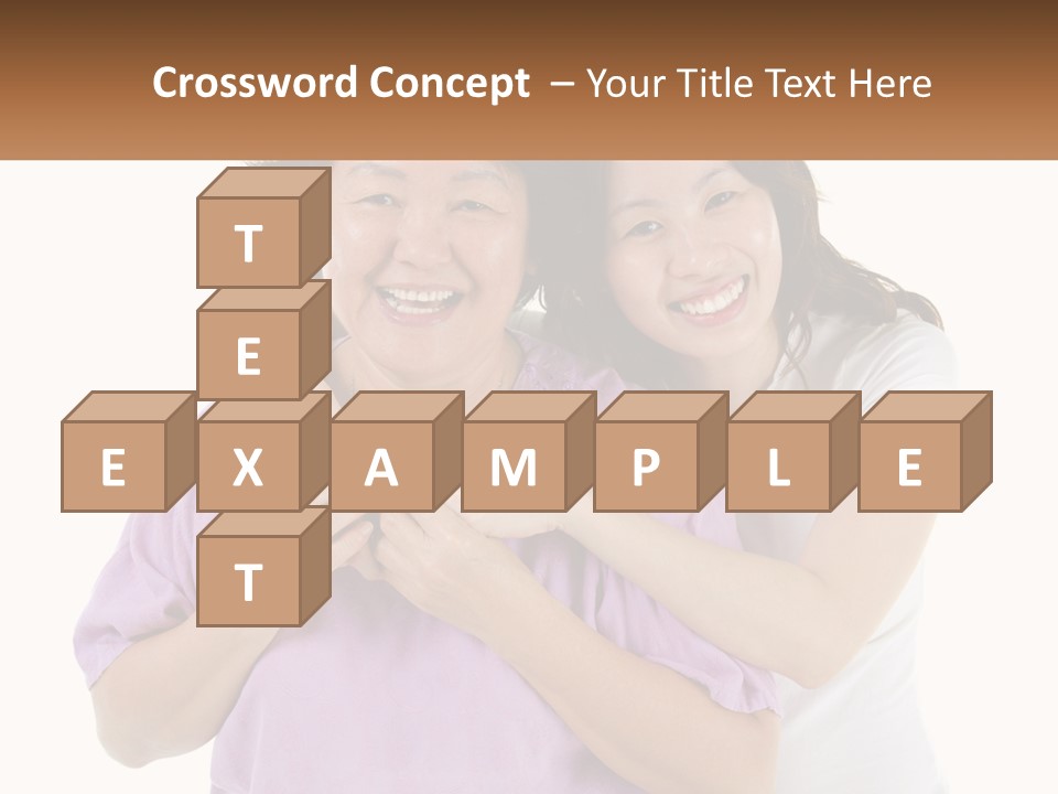 Mom And Daughter PowerPoint Template