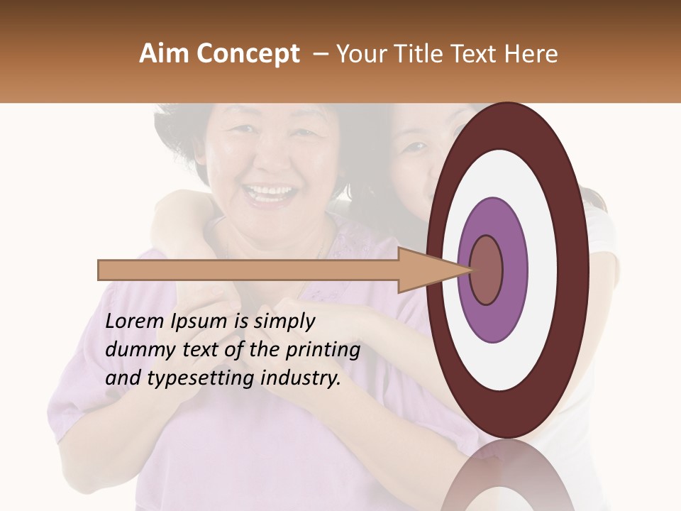 Mom And Daughter PowerPoint Template