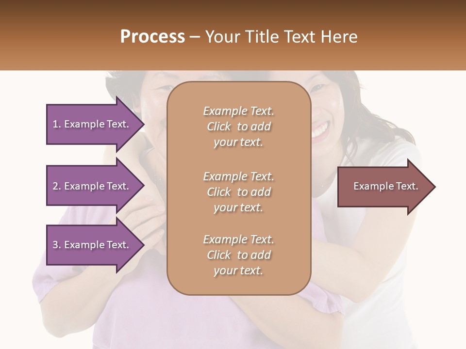 Mom And Daughter PowerPoint Template