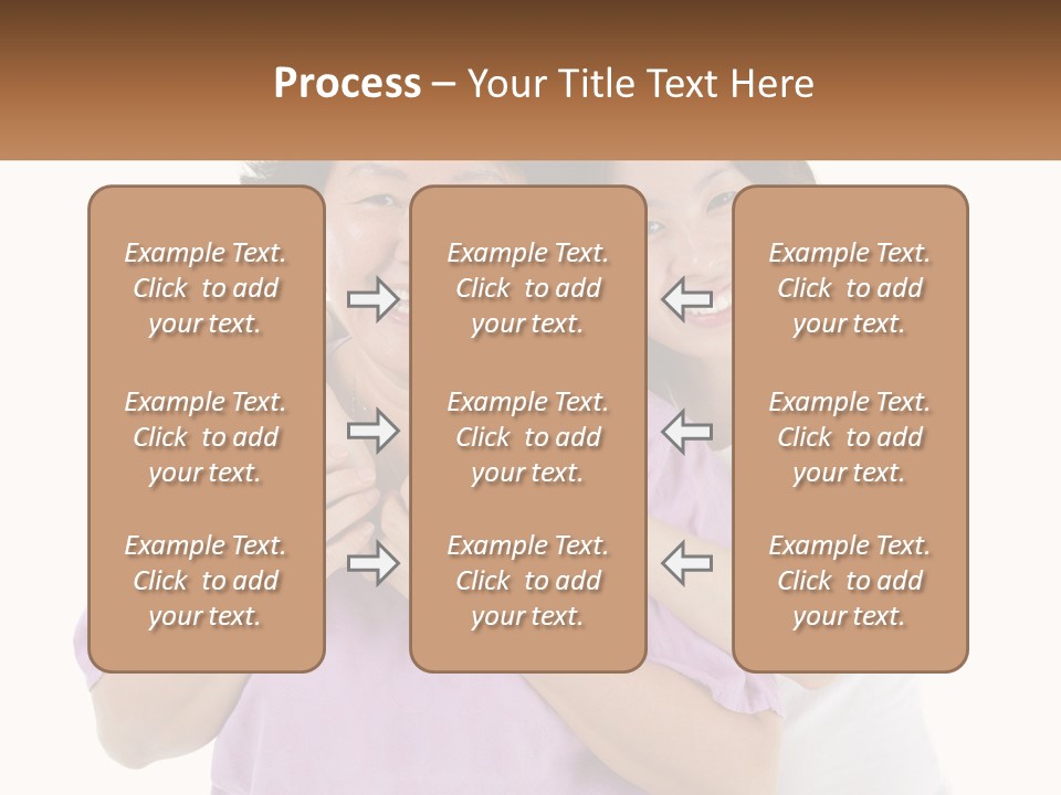 Mom And Daughter PowerPoint Template