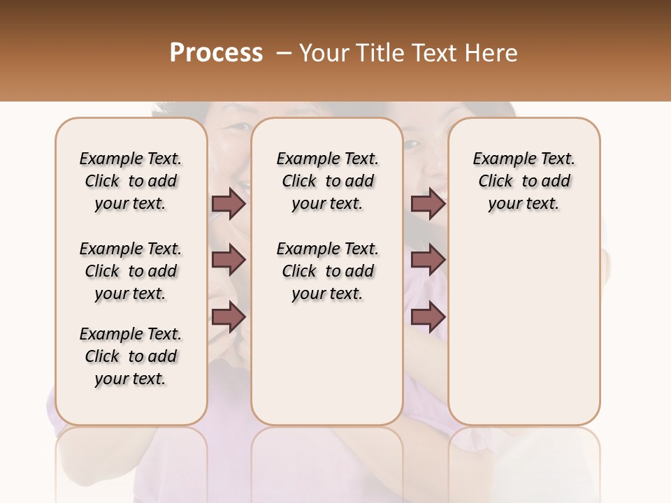 Mom And Daughter PowerPoint Template