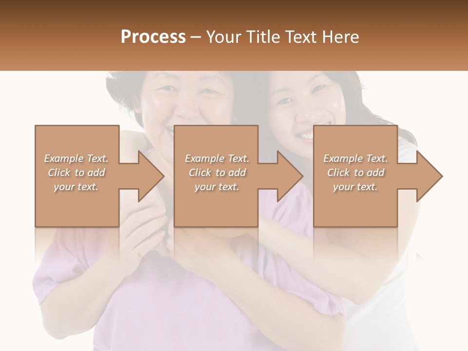 Mom And Daughter PowerPoint Template
