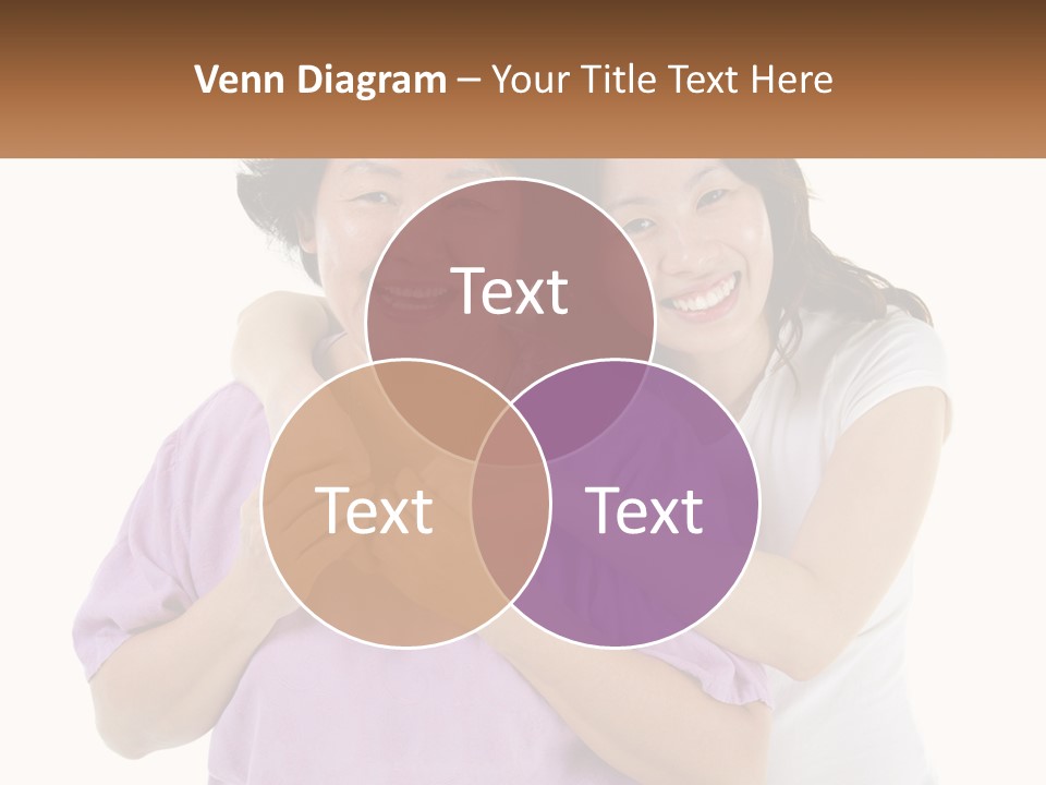 Mom And Daughter PowerPoint Template