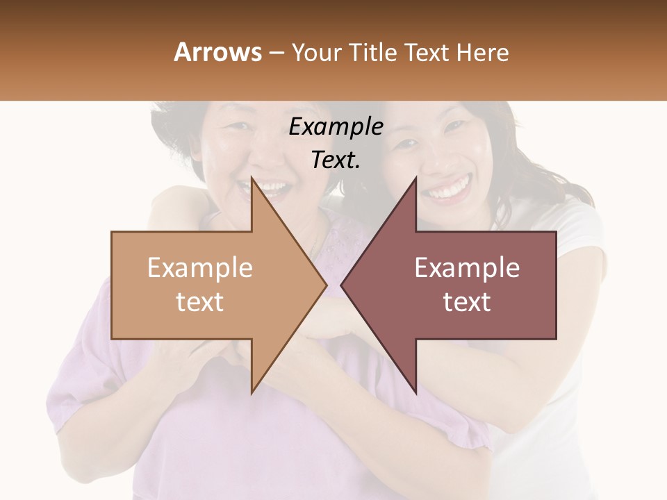 Mom And Daughter PowerPoint Template