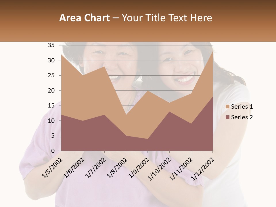 Mom And Daughter PowerPoint Template
