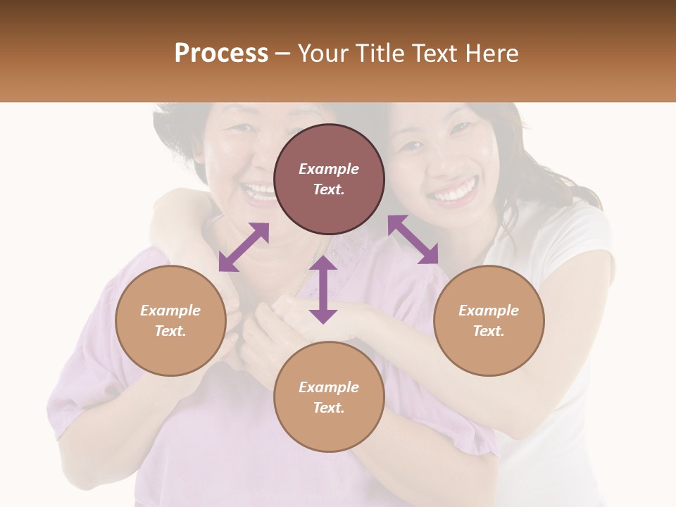 Mom And Daughter PowerPoint Template