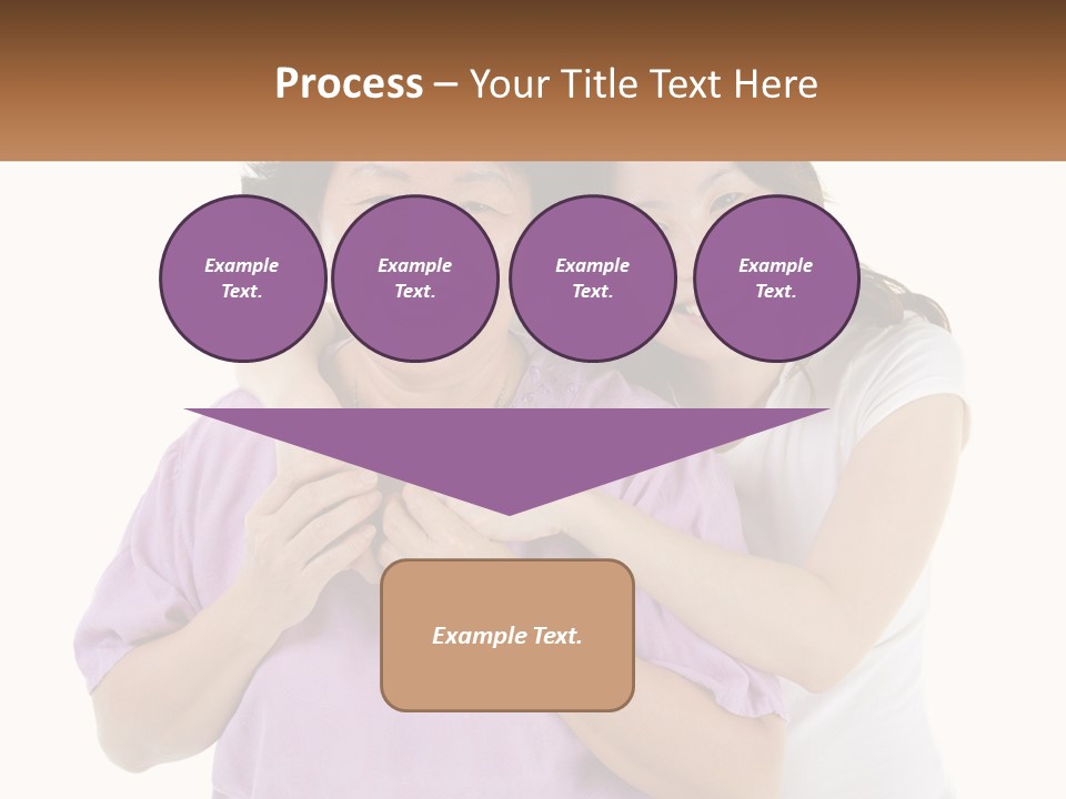 Mom And Daughter PowerPoint Template