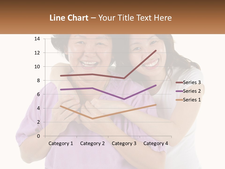Mom And Daughter PowerPoint Template