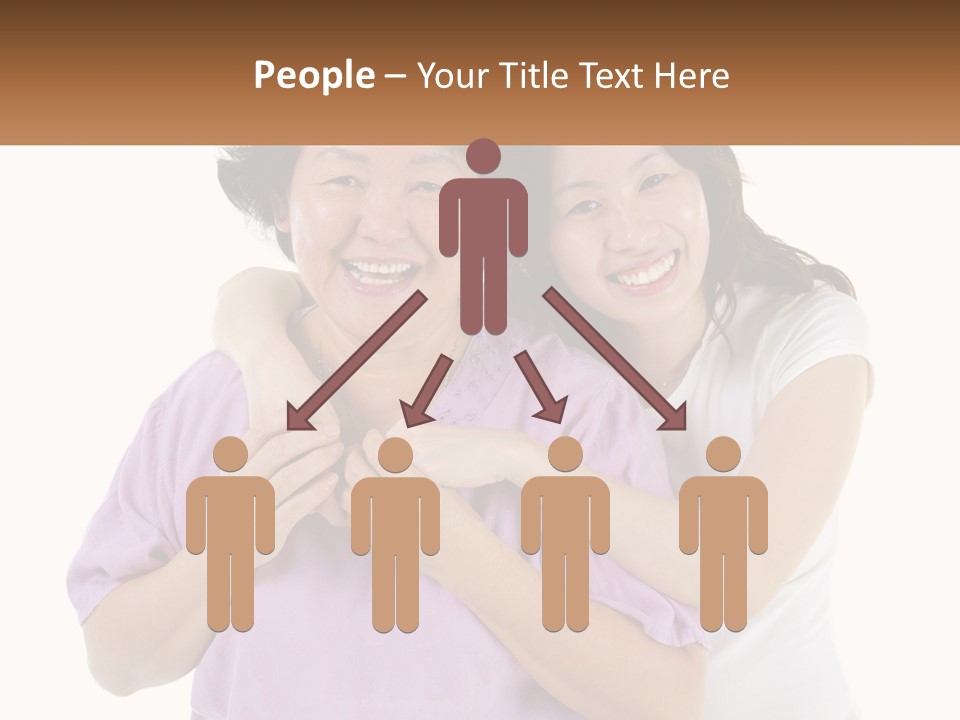 Mom And Daughter PowerPoint Template