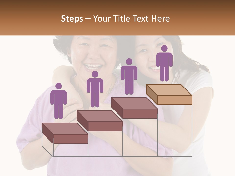 Mom And Daughter PowerPoint Template