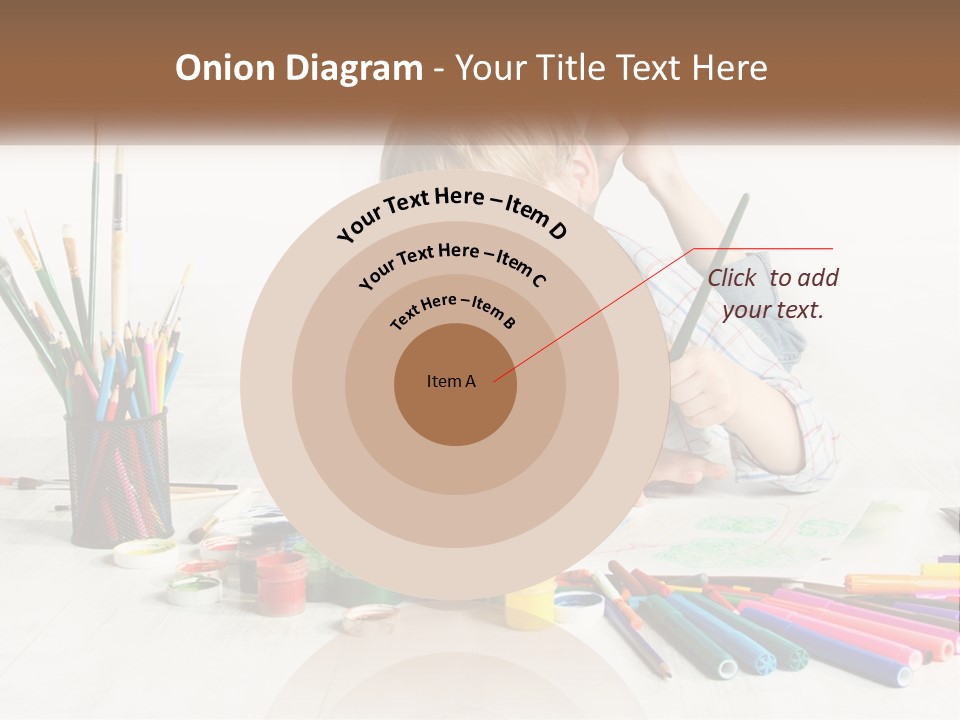 The Boy Paints PowerPoint Template