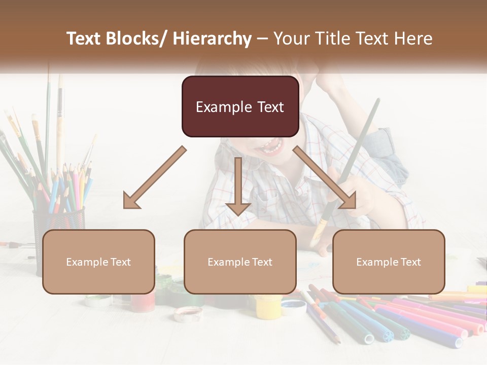 The Boy Paints PowerPoint Template