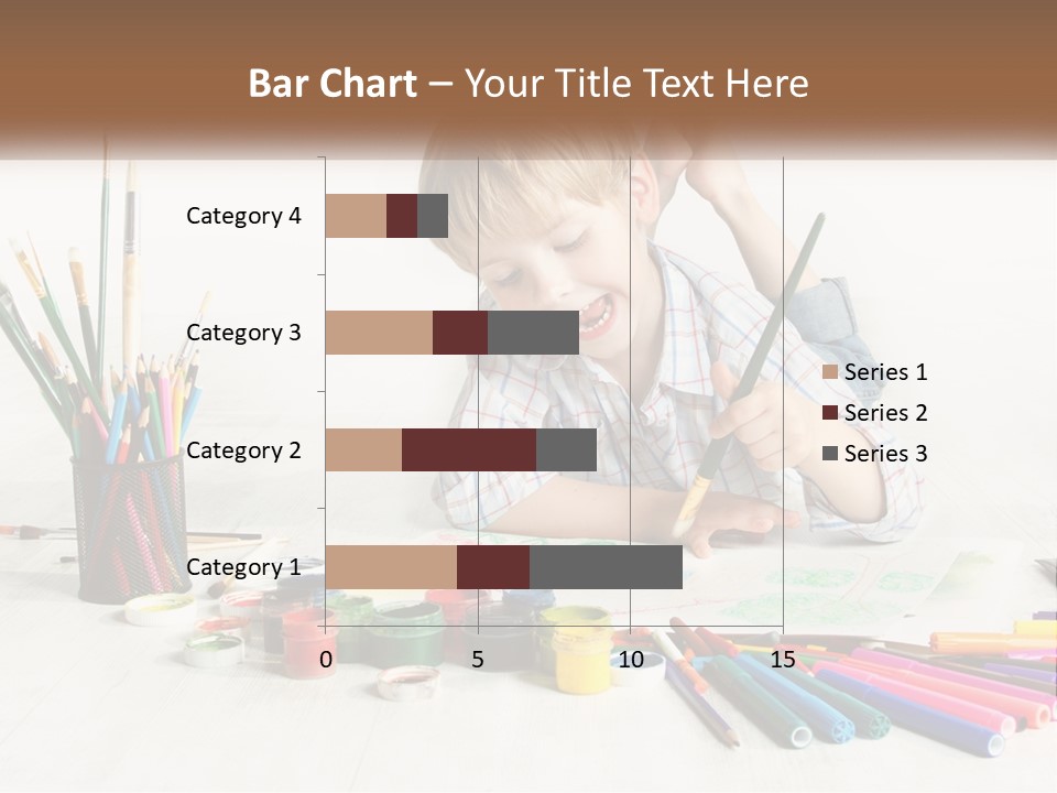 The Boy Paints PowerPoint Template