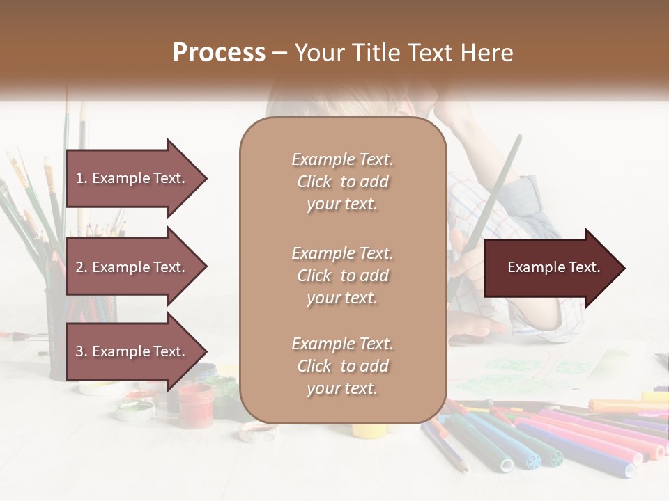 The Boy Paints PowerPoint Template