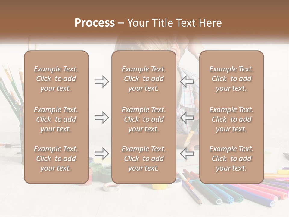 The Boy Paints PowerPoint Template