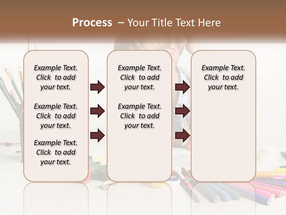 The Boy Paints PowerPoint Template