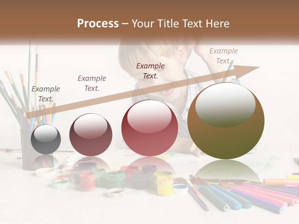 The Boy Paints PowerPoint Template