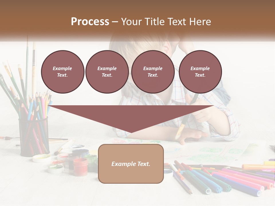 The Boy Paints PowerPoint Template