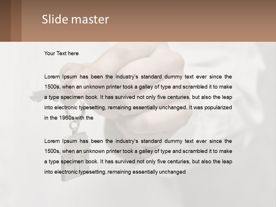 House Keys PowerPoint Template