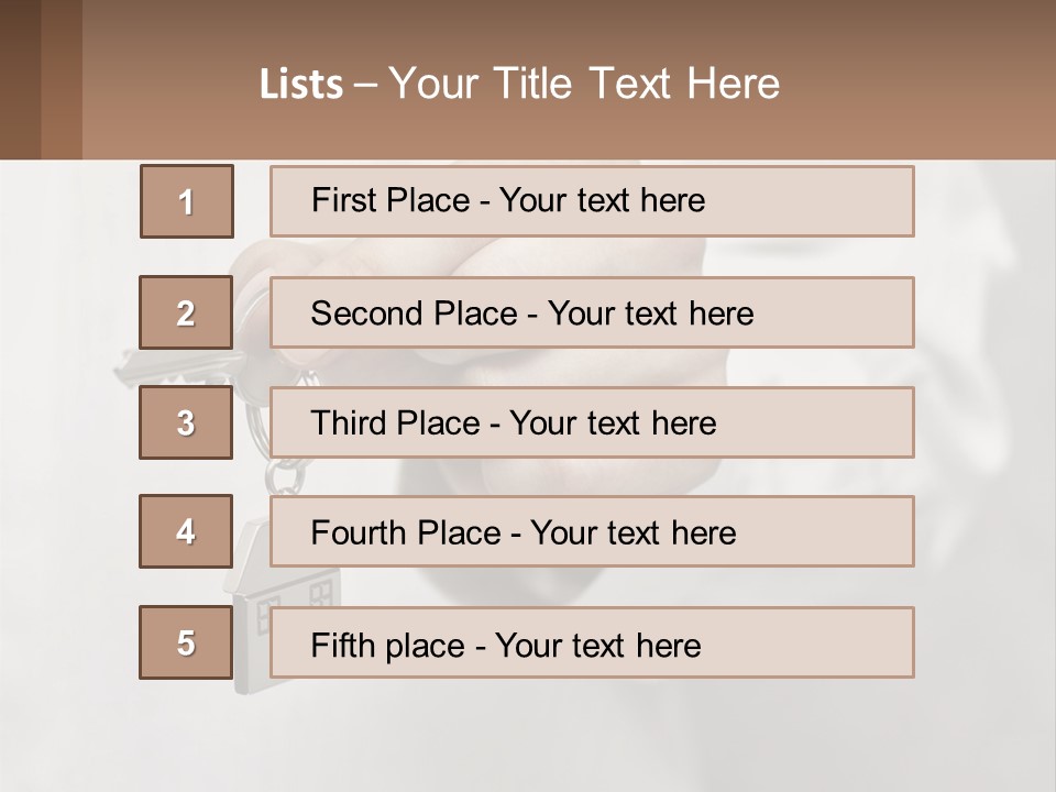 House Keys PowerPoint Template