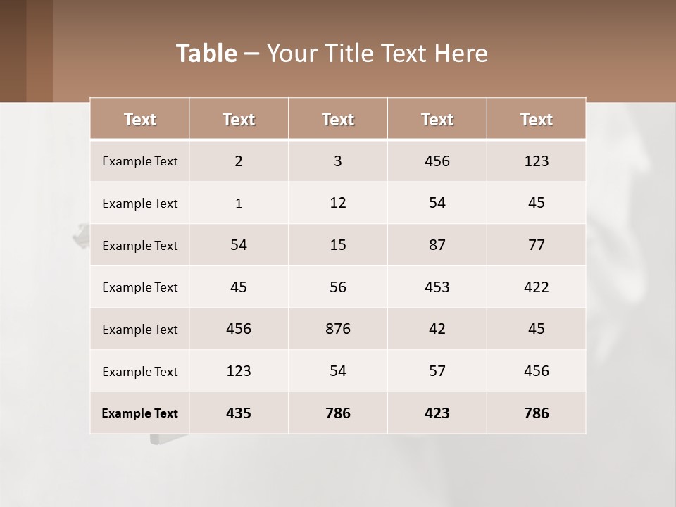 House Keys PowerPoint Template
