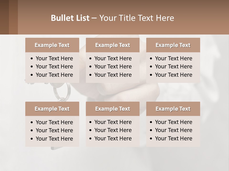 House Keys PowerPoint Template