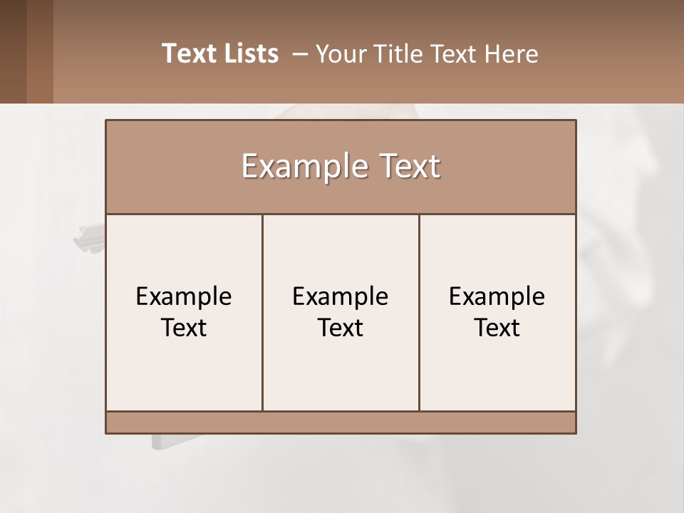 House Keys PowerPoint Template