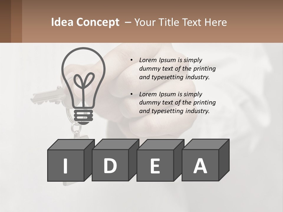 House Keys PowerPoint Template