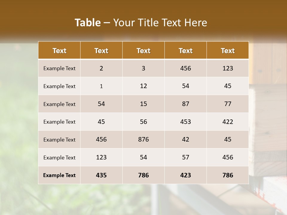Beehive With Bees PowerPoint Template