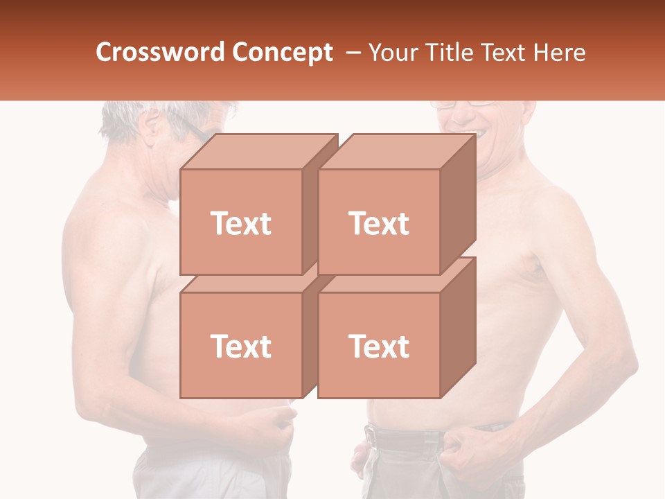 Equation Of The Figure Of Men PowerPoint Template
