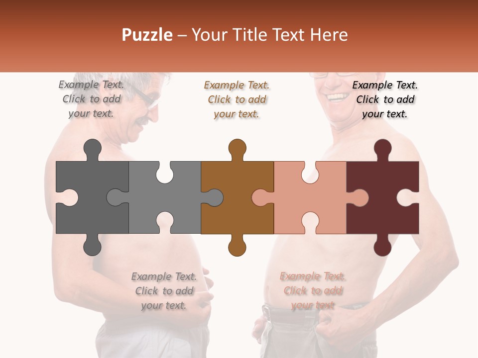 Equation Of The Figure Of Men PowerPoint Template