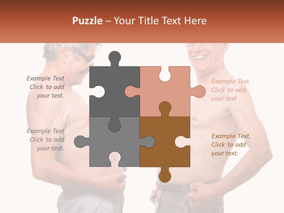 Equation Of The Figure Of Men PowerPoint Template