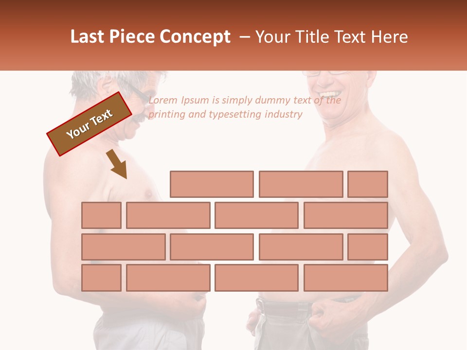 Equation Of The Figure Of Men PowerPoint Template