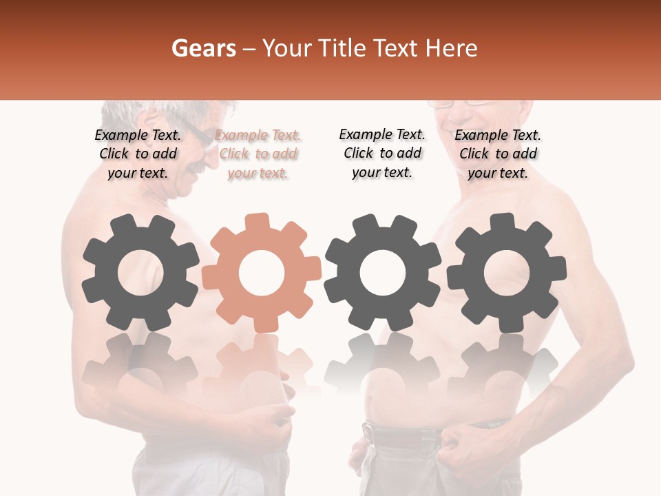 Equation Of The Figure Of Men PowerPoint Template