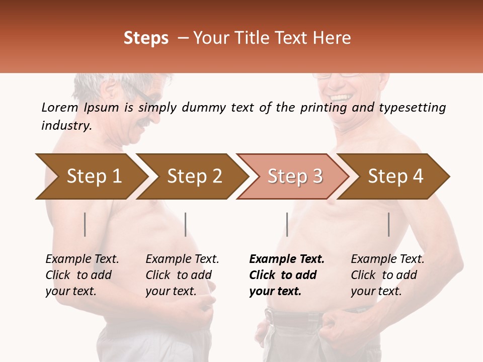 Equation Of The Figure Of Men PowerPoint Template