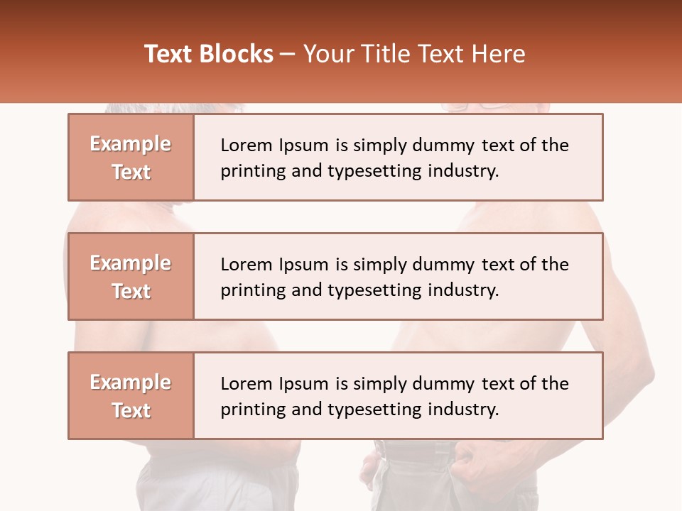 Equation Of The Figure Of Men PowerPoint Template