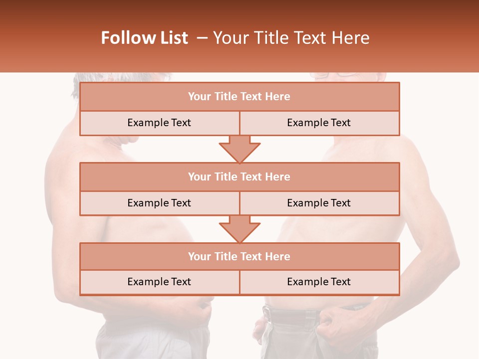 Equation Of The Figure Of Men PowerPoint Template