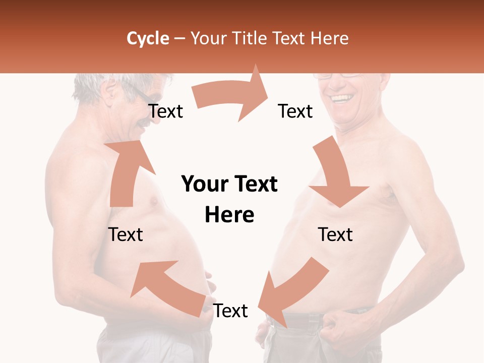 Equation Of The Figure Of Men PowerPoint Template