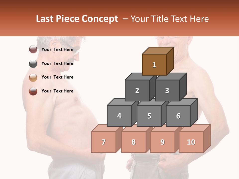Equation Of The Figure Of Men PowerPoint Template