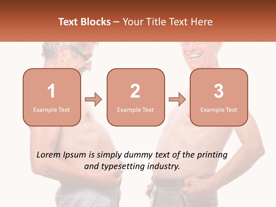 Equation Of The Figure Of Men PowerPoint Template