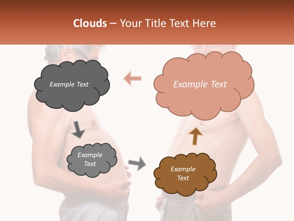 Equation Of The Figure Of Men PowerPoint Template