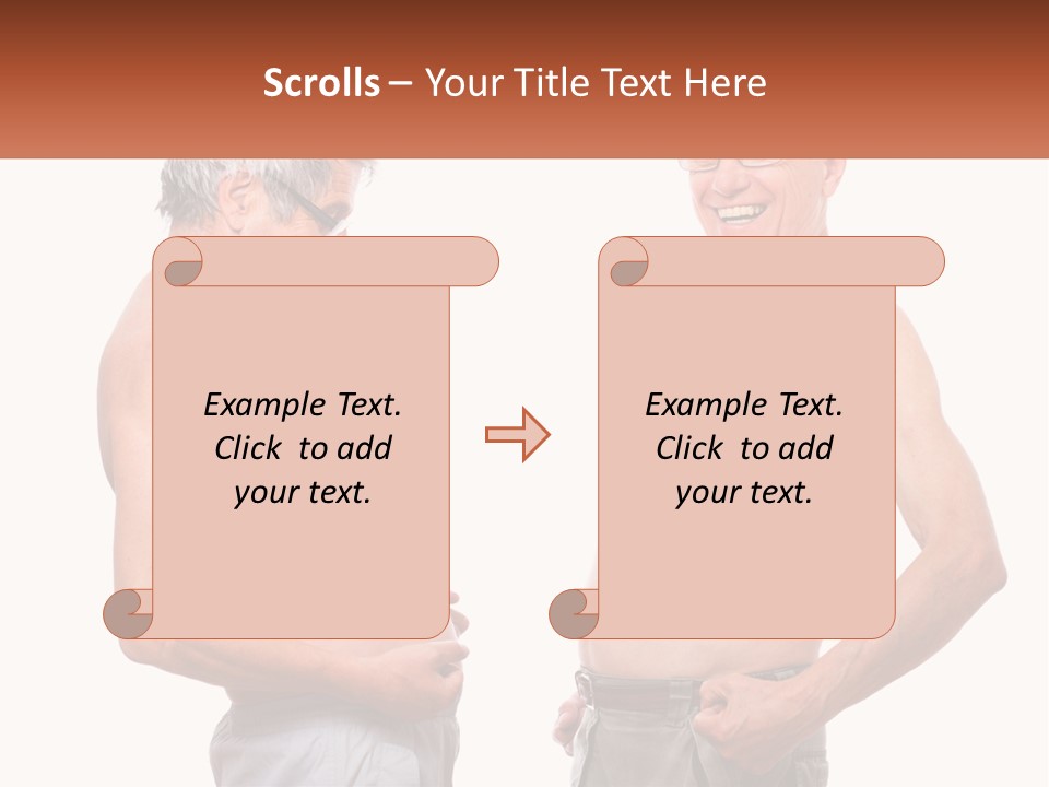 Equation Of The Figure Of Men PowerPoint Template