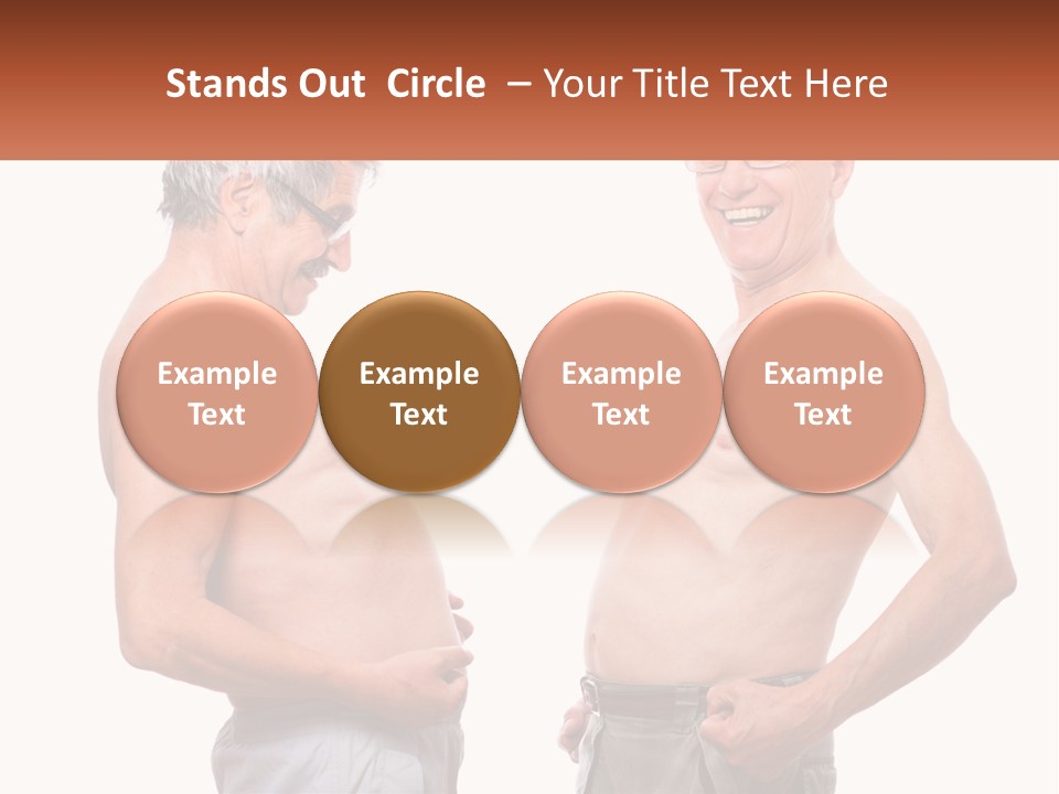 Equation Of The Figure Of Men PowerPoint Template