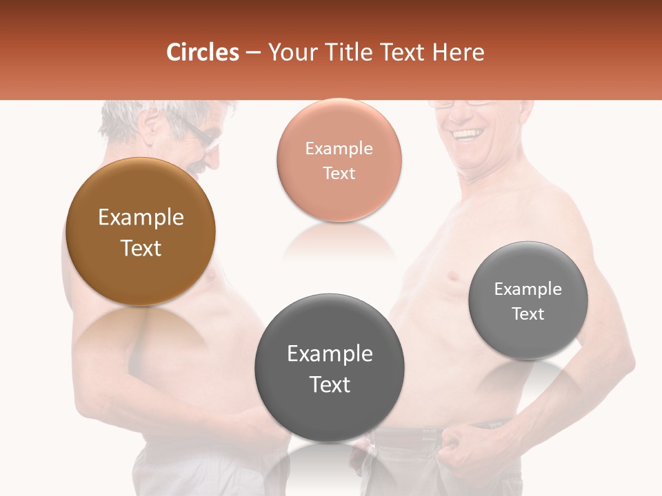 Equation Of The Figure Of Men PowerPoint Template